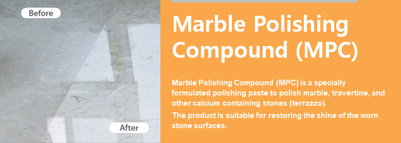 ConfiAd® Marble Polishing Compound is a specially formulated polishing paste to polish marble, travertine, and other calcium containing stones (terrazzo).
The product is suitable for restoring the shine of the worn stone surfaces.

